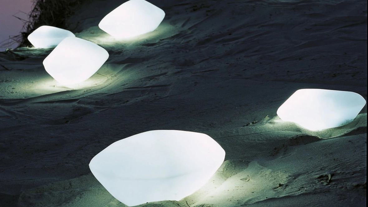 Lampada Stones Outdoor di Oluce