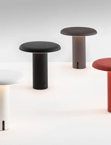 Lampada Takku portatile di Artemide
