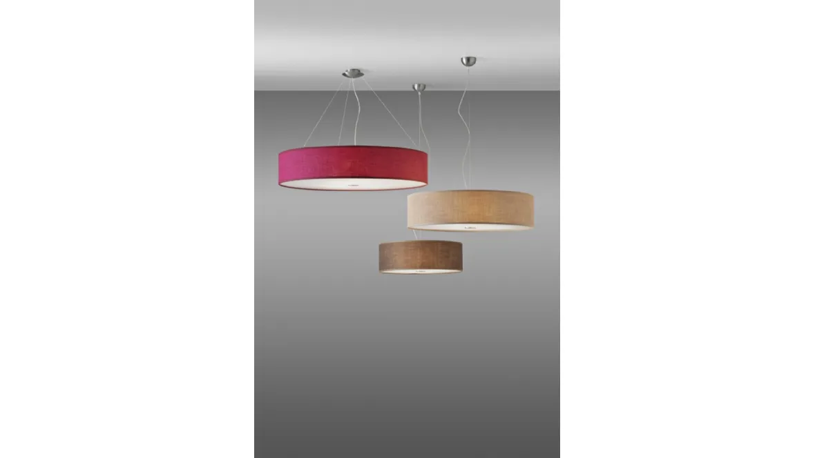 Lampada a sospensione Tessuto di Pentalight