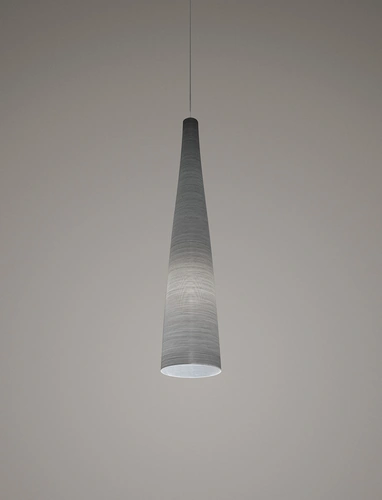 Lampada a sospensione in fibra di vetro e carbonio Tite di Foscarini