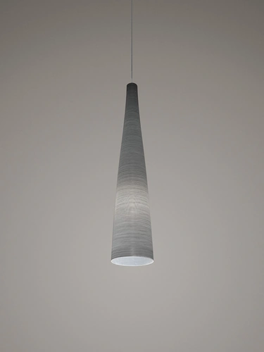 Lampada a sospensione in fibra di vetro e carbonio Tite di Foscarini