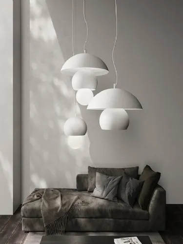 Lampada a sospensione Triluna di Karman