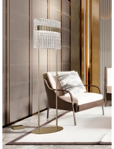 Lampada da terra Vegas di Masiero