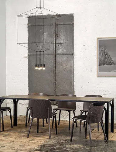 Lampada a sospensione Wireflow di Vibia