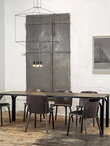 Lampada a sospensione Wireflow di Vibia