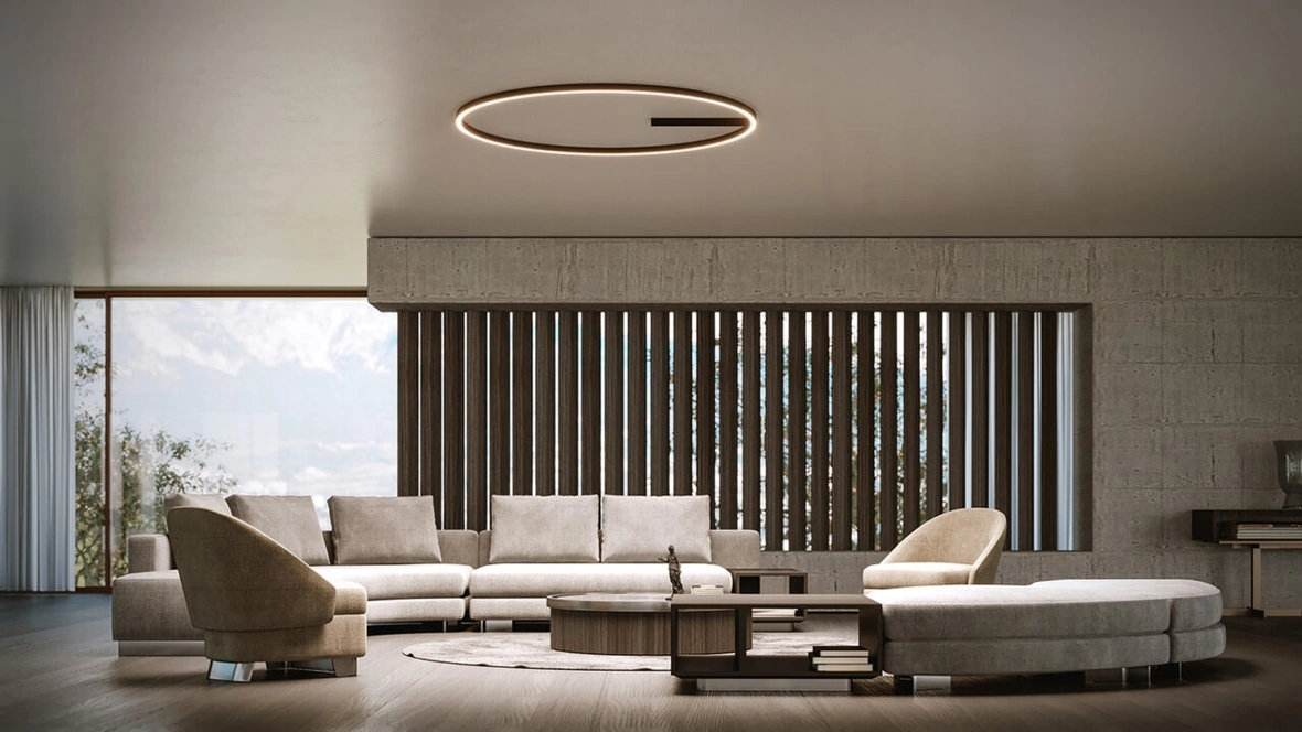 Lampada a soffitto Zirkol Ceiling di ILTI luce