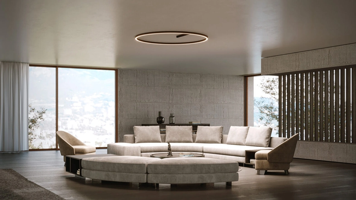 Lampada a soffitto Zirkol Ceiling di ILTI luce