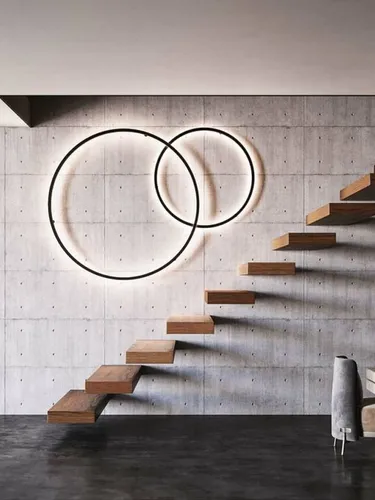 Lampada a parete Zirkol Circle Wall di ILTI luce