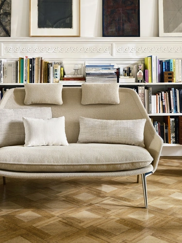 Divano lineare Slow Sofa di Vitra