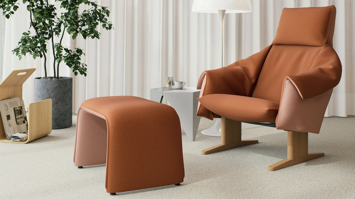Poltrona Bascule Highback & Bench di Vitra