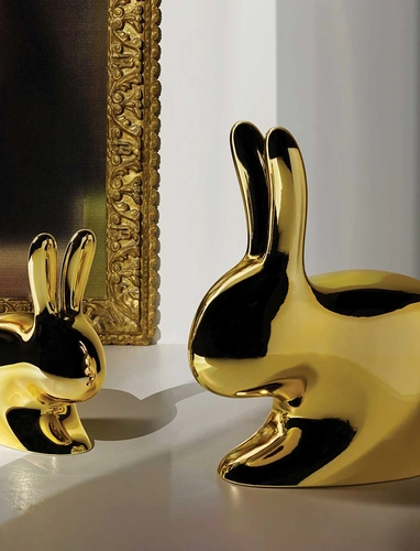 Sedia Rabbit Metal di Qeeboo