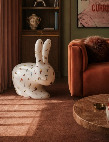 Sedia Rabbit Fiorucci di Qeeboo