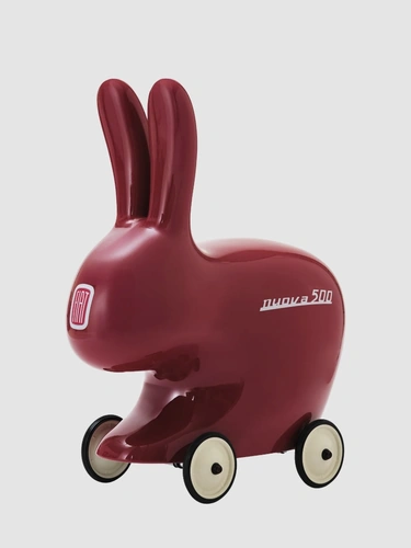 Sedia Rabbit On Wheels di Qeeboo