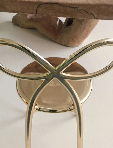 Sedia Ribbon Metal Finish di Qeeboo